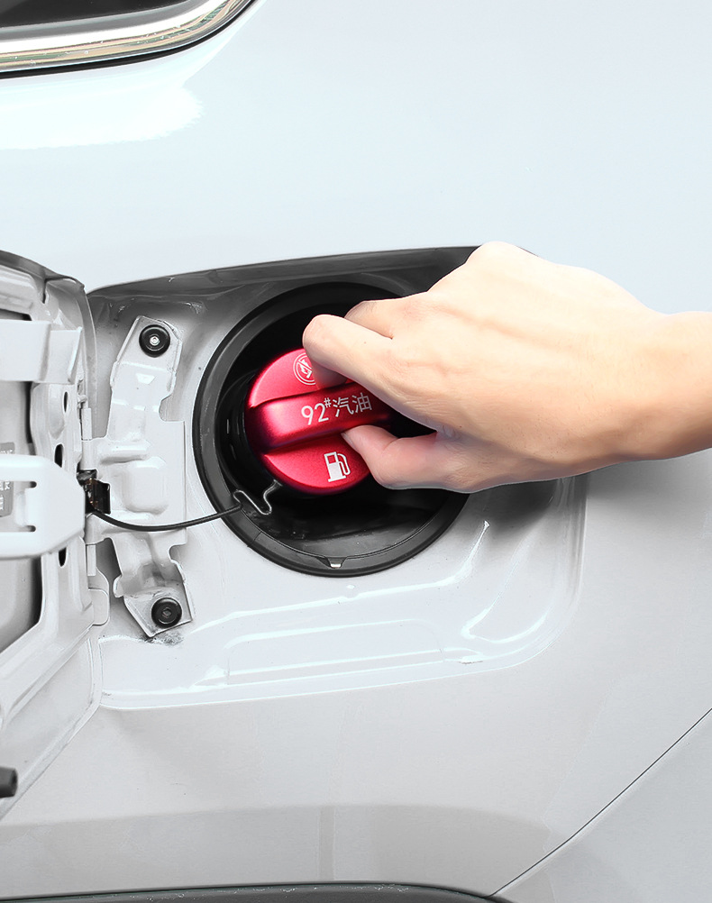 适用于丰田2020款荣放rav4油箱盖警示盖威兰达95#92燃油标提示