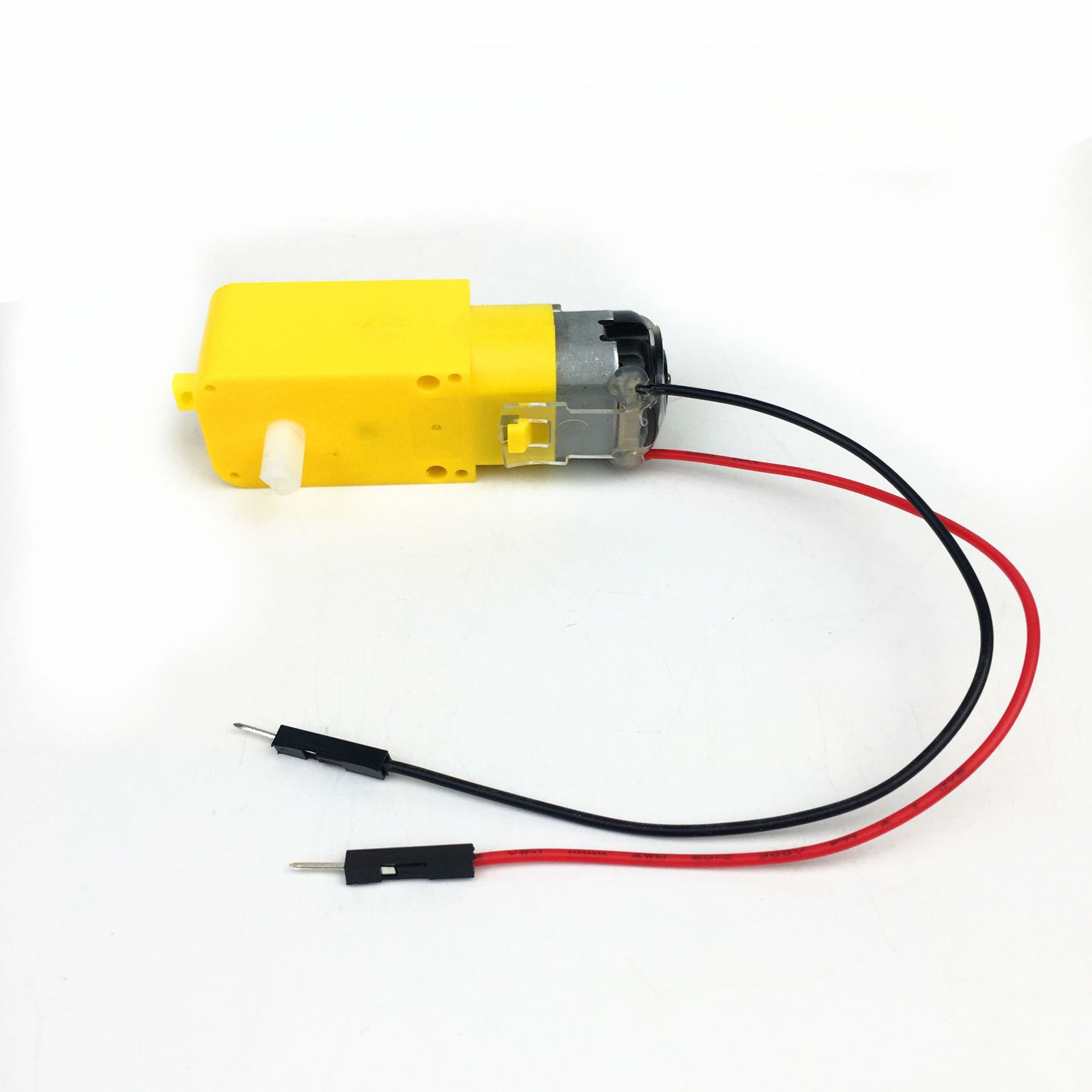 148直流减速电机130tt马达机器人减速电机带杜邦线公15cm插头