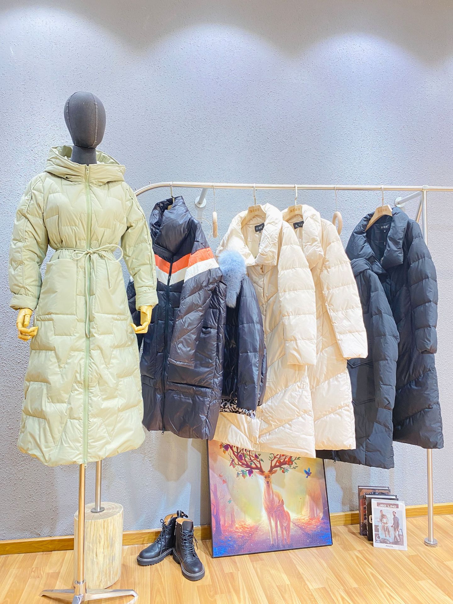 ai.lingdu艾.零度2020冬新款高级感羽绒品牌折扣女装淘宝直播货源