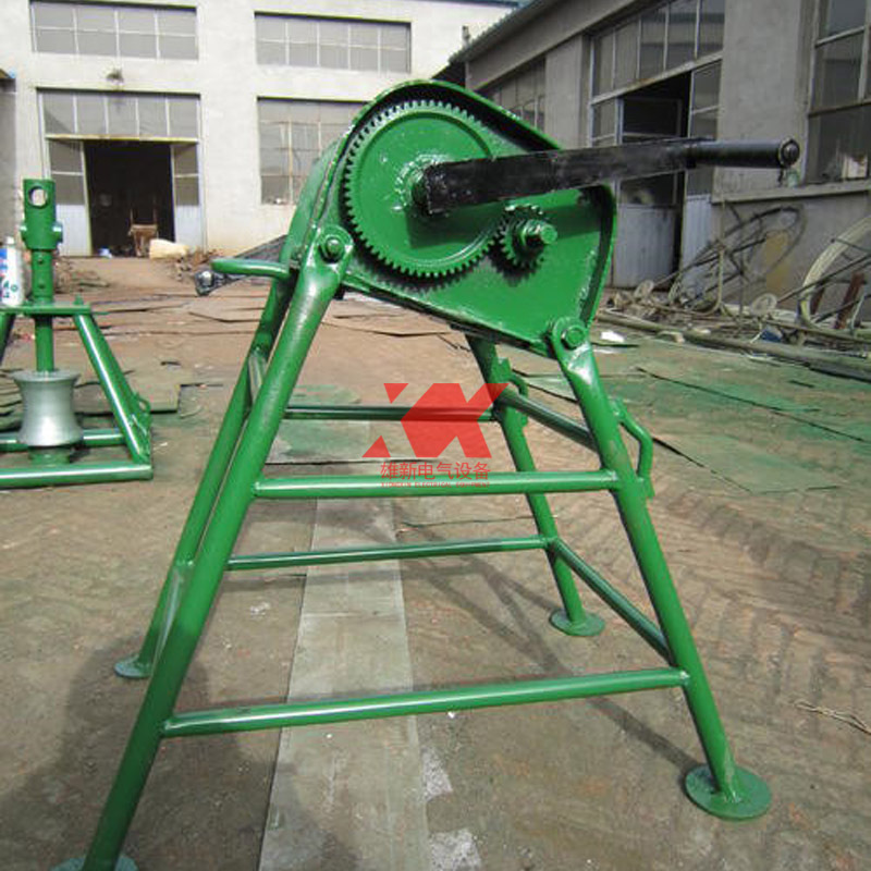 电力施工工具5t手摇绞磨人力手摇绞磨机手扶绞磨机人力绞盘现货