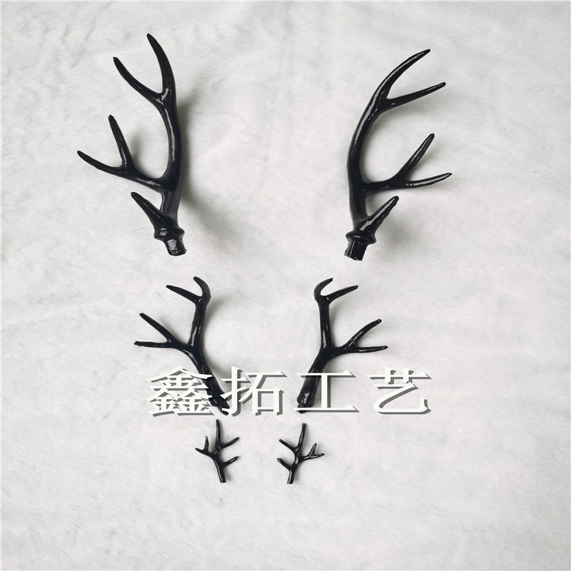 厂家直销仿真鹿角 麋鹿角 梅花鹿 各种动物角创意发饰工艺品