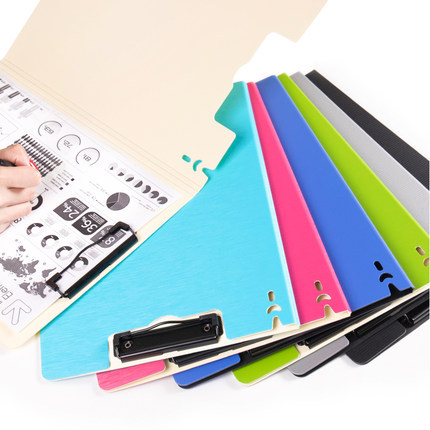 Student Writing Pad Stationery Office Supplies File Folder A4 Test Paper Clip Folding Plate Holder Contract Folder