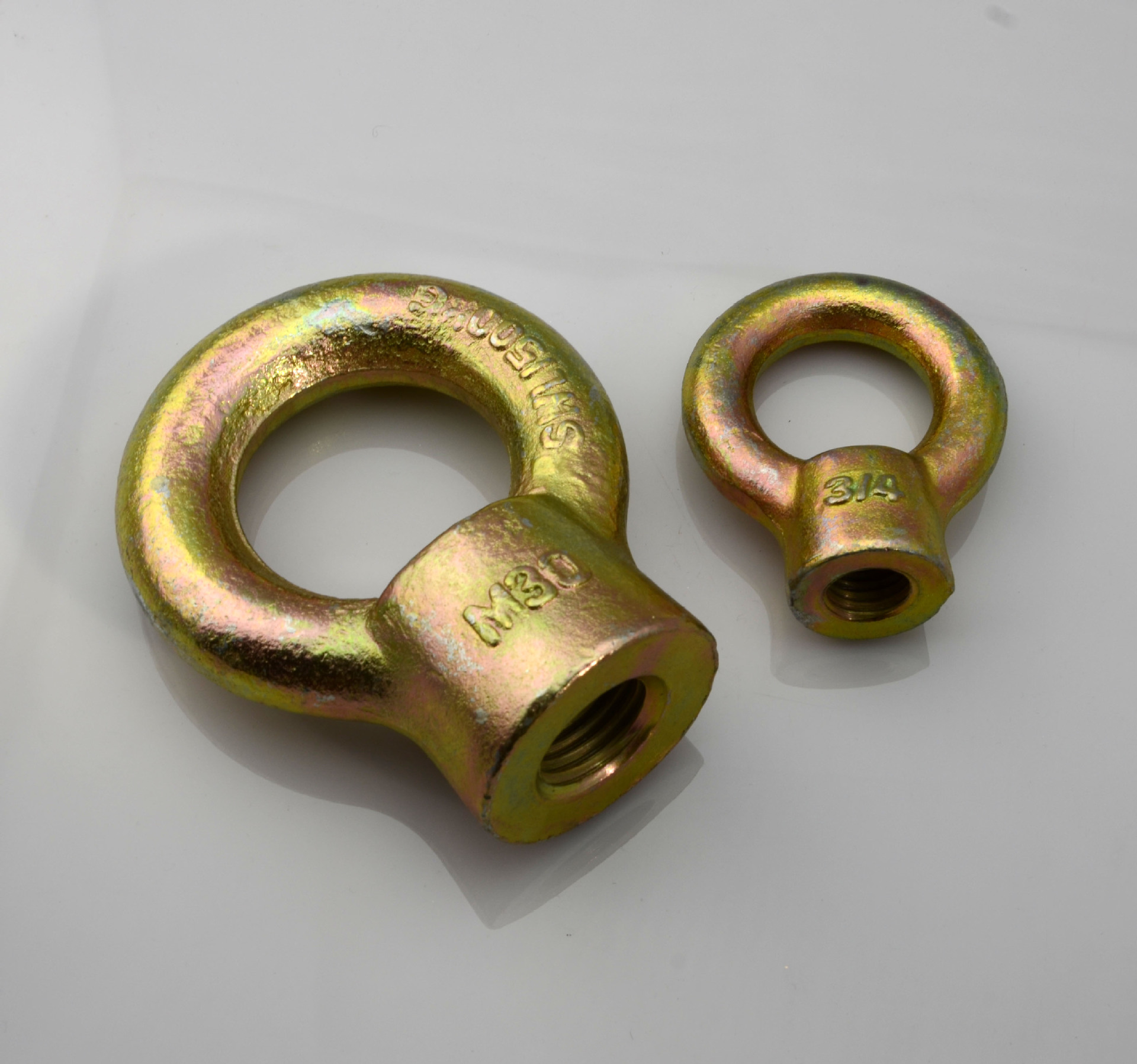 厂家供应日标jis1169彩锌吊环螺母碳钢模锻吊环螺钉螺栓