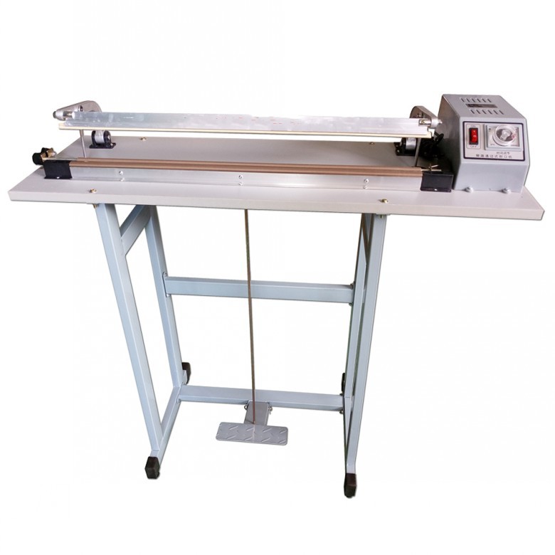 双丝脚踏封口机一封一切塑料袋封口切断封口铝箔袋封口400封切机