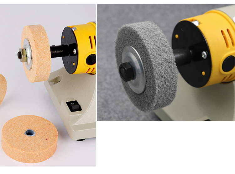 抛光布轮纤维轮砂轮羊毛球羊毛轮镜面抛光粘盘打磨抛光台磨机专用