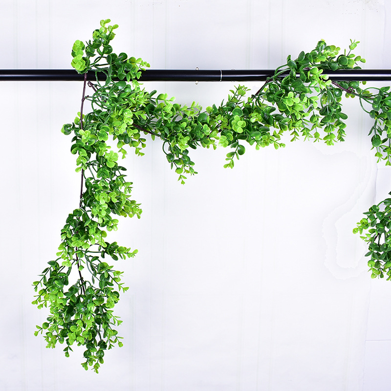 仿真花藤植物藤蔓1.9米唯美北欧风藤条 婚礼布置装饰假花摄影道具