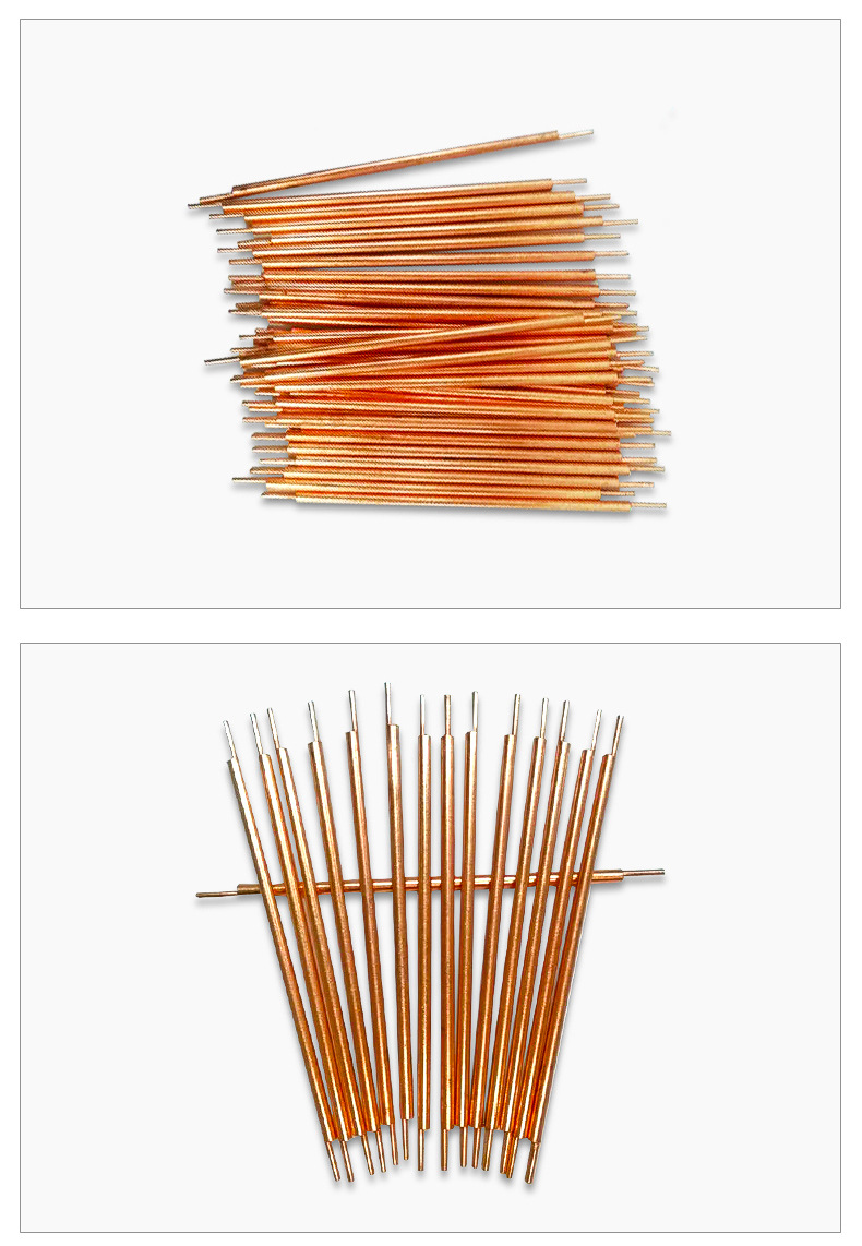 点焊针氧化铝铜焊针 新能源汽车动力锂电芯点焊机 双头点焊针定制