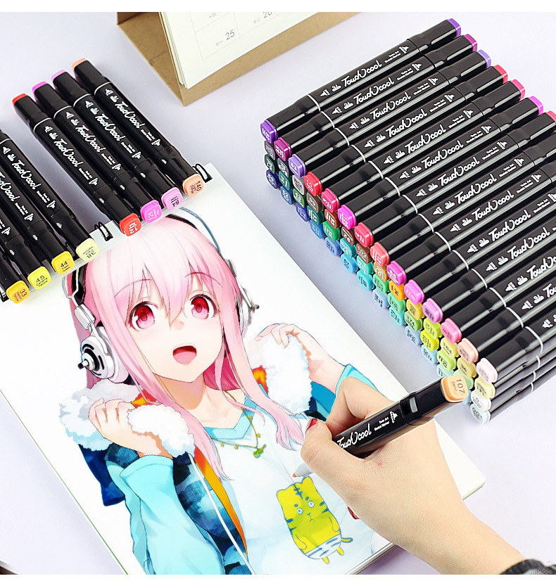 oem定制480色双头马克笔套装彩色油性彩笔绘画三代/五代/7代/9代