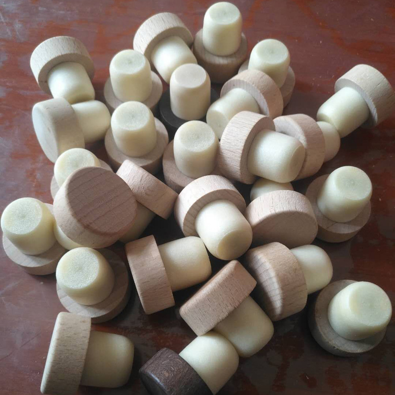 酒瓶塞高分子t型塞橡木制葡萄酒红酒玻璃瓶塞子