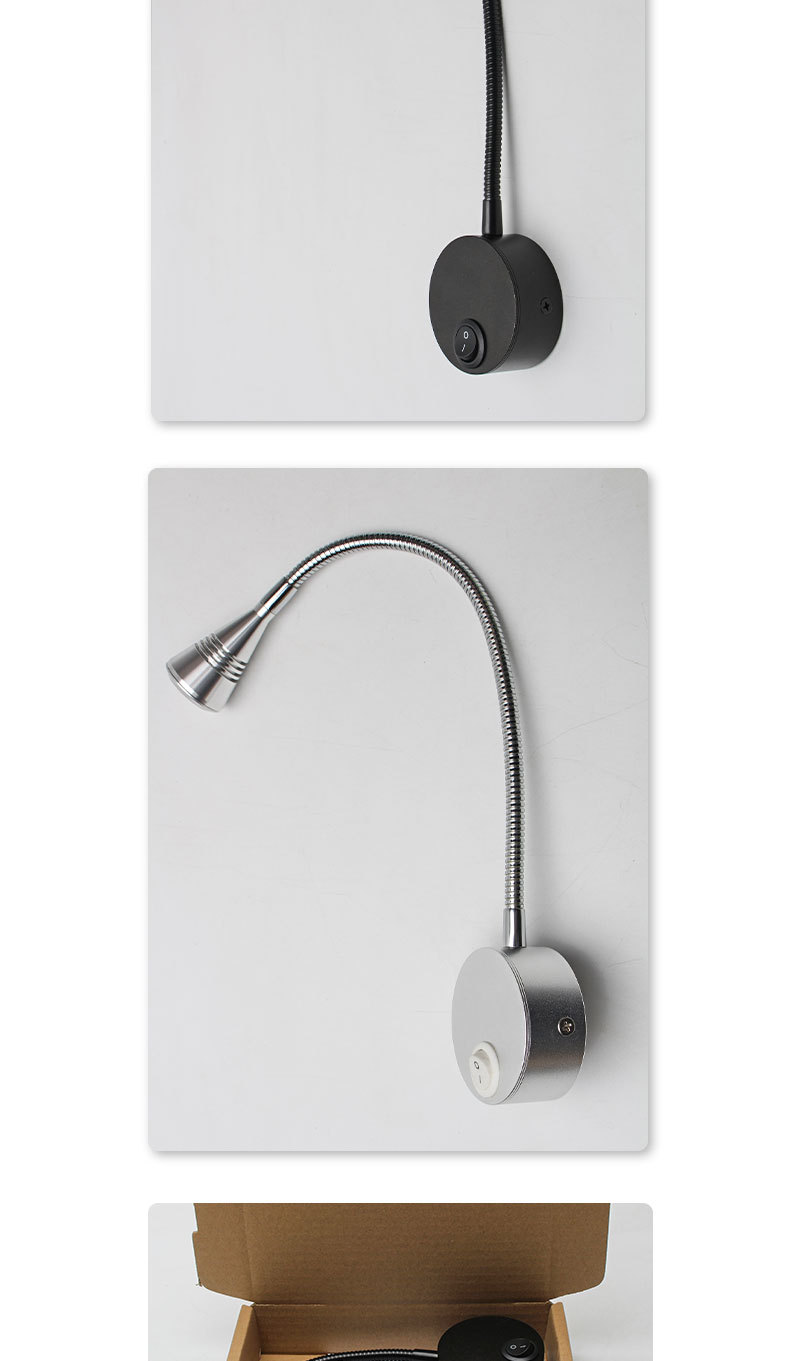 跨境供应 亚马逊热销软管灯 酒店床头阅读灯 led蛇颈灯 hose lamp