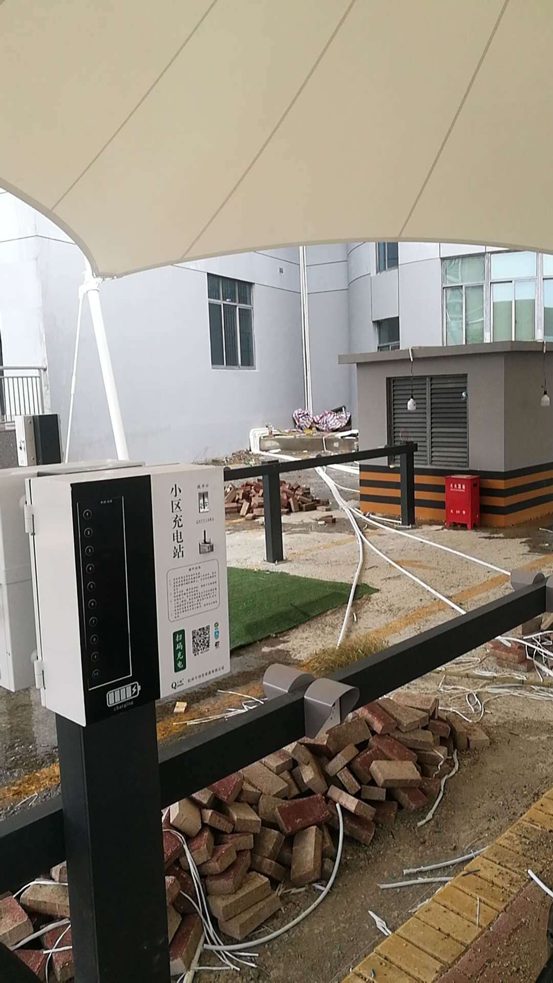 千纳10路小区电动车充电桩智能电瓶车充电站扫码投币刷卡厂家价格