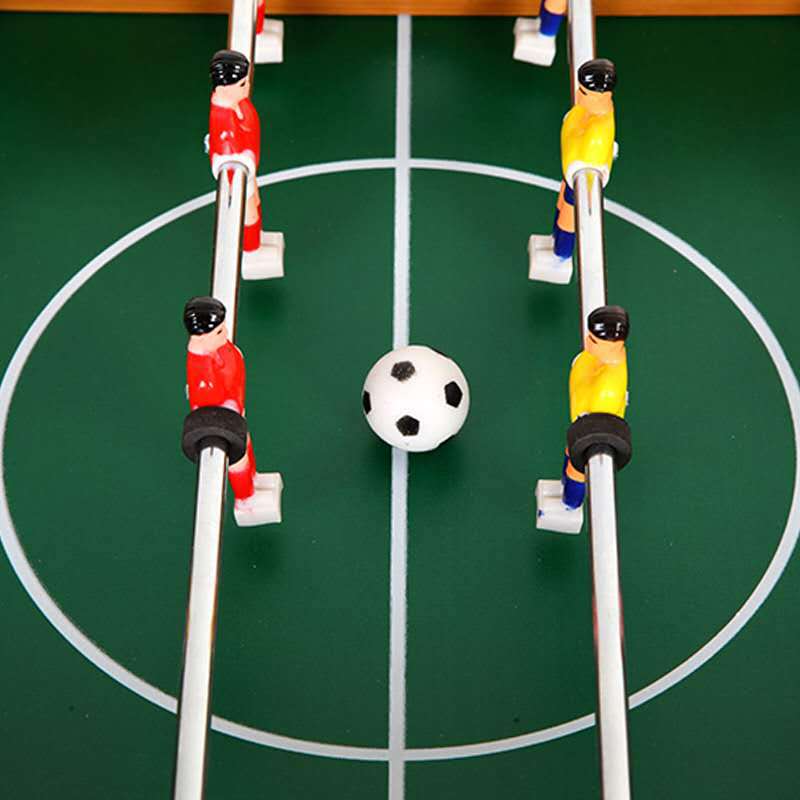 children‘s mini wooden indoor table football parent-child desktop double football table football game toys