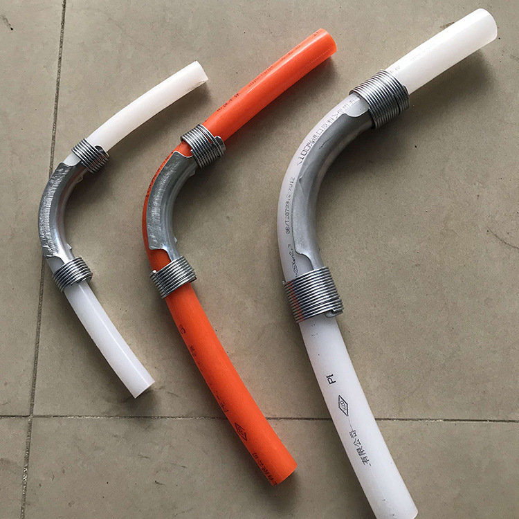 地暖管弯管器 护弯 弯管卡 金属带簧弯管器 欧版弯管器无簧弯管卡