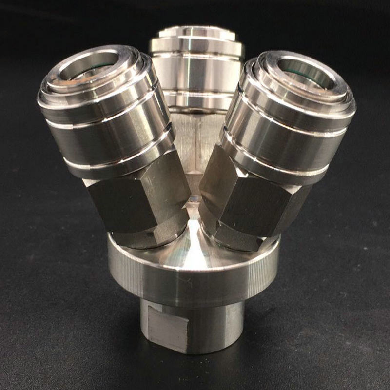 厂家供应全不锈钢圆三通 简易安装不锈钢圆三通