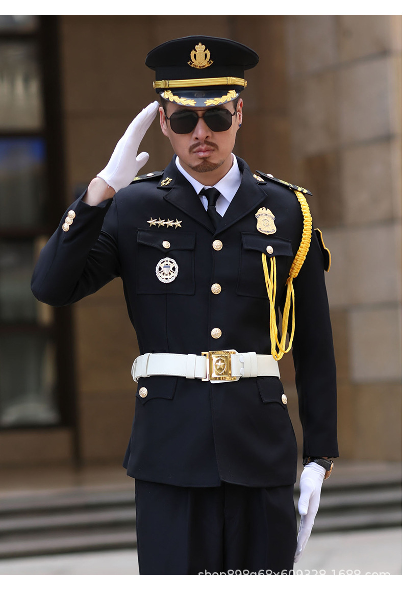 高档售楼部保安服套装案场新款物业小区长袖工作服礼宾春秋装制服