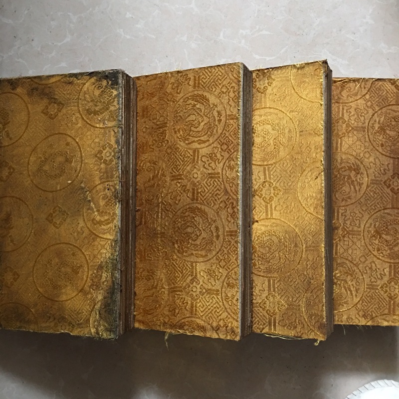 仿古盒装书籍阳宅三要古董古玩仿古工艺品手抄书古玩杂项批发