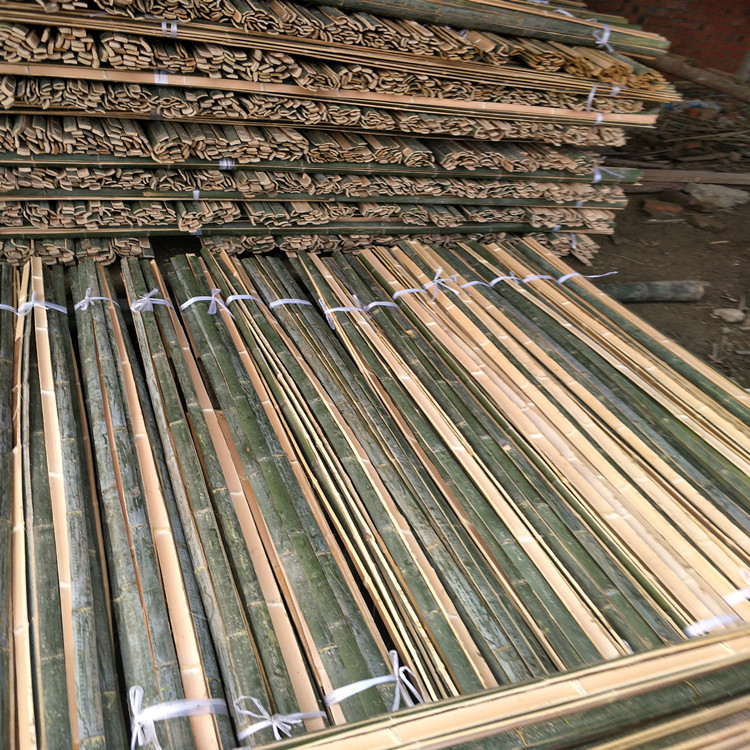 厂价批发 大棚竹片 竹片 蔬菜大棚竹片 竹条 竹架板