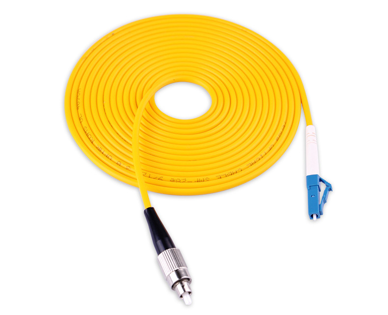 单模单芯光纤跳线lc-fc-3m尾纤网络级电信级工程项目3米可定制