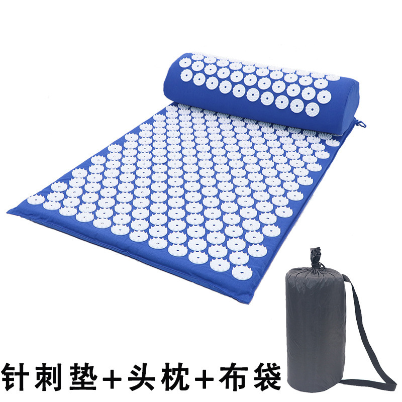 Factory Direct Sales Needle Mat Tip Acupuncture Massage Pad Acupuncture Point Acupuncture Pad Pillow Acupuncture Yoga Mat Meridian Massage Mat