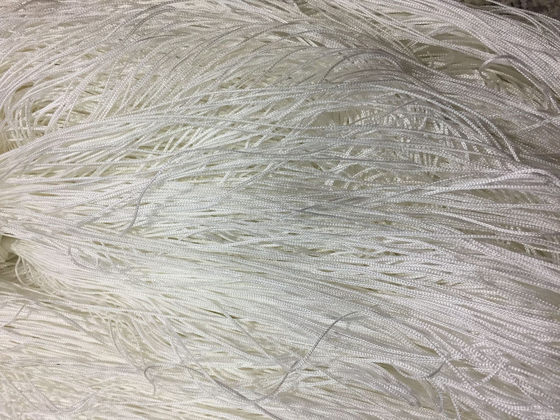 8-3mm白色细线缠绕编织diy手链串珠佛牌辅料批发 玉线