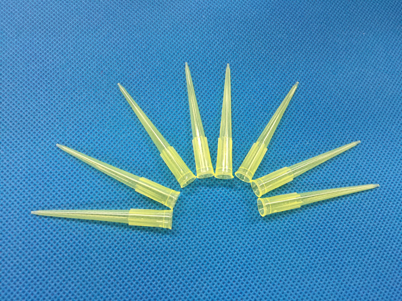 浅黄色硅胶针头/硅胶专用小号针头/全塑料点胶针头