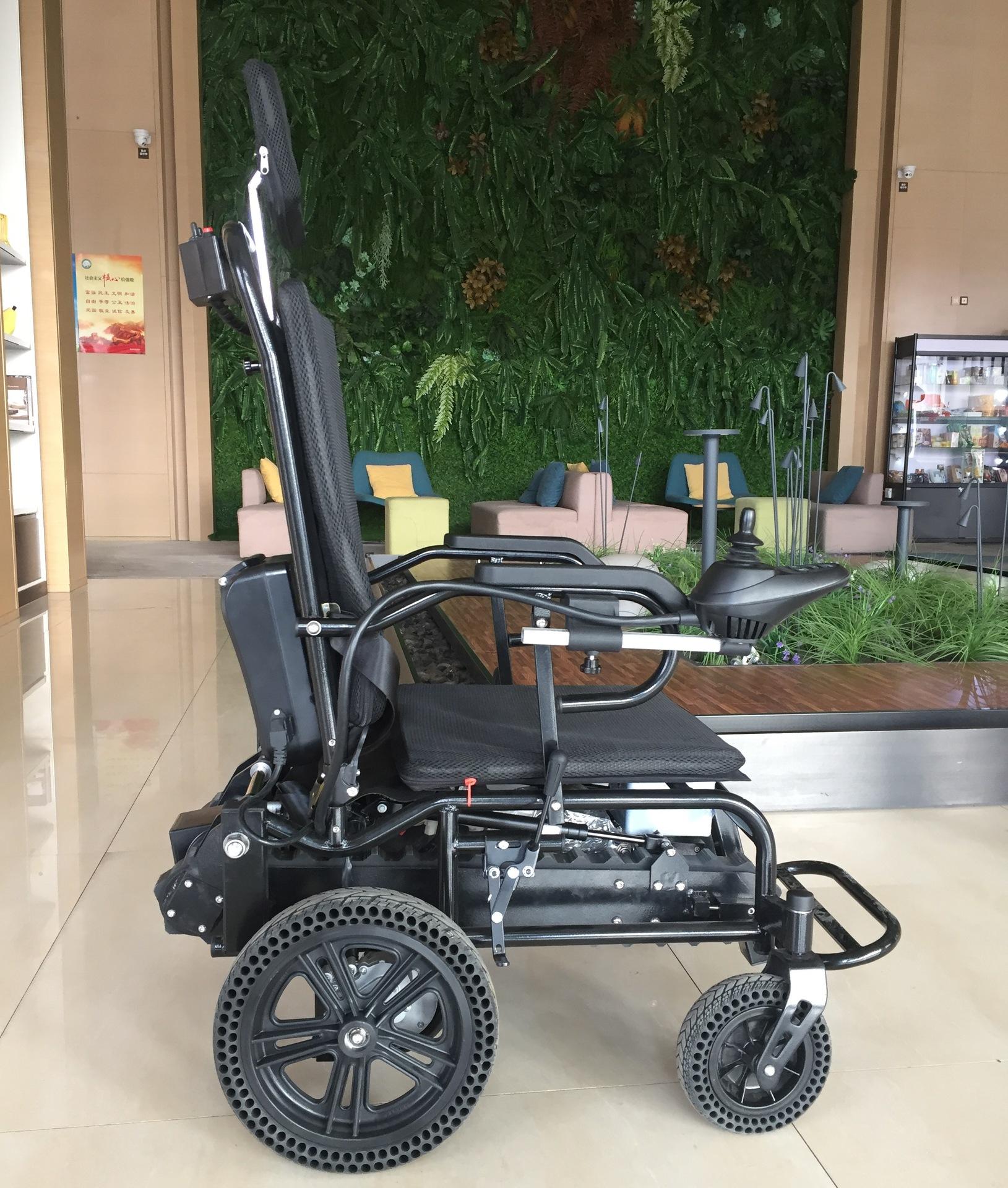 八哥电动爬楼轮椅 履带爬楼机载人上下楼梯轮椅车老年残疾人代步