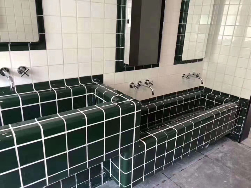 110x110美弧砖 圆弧圆角小白砖阳角转角压条转角瓷砖配件会拐弯