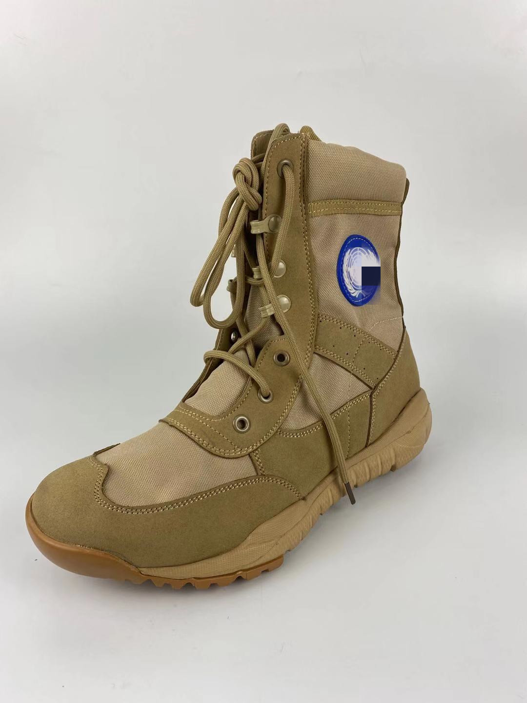 光军配发维和部队沙色cqb超轻夏季沙漠靴登山鞋战术靴07作战靴男