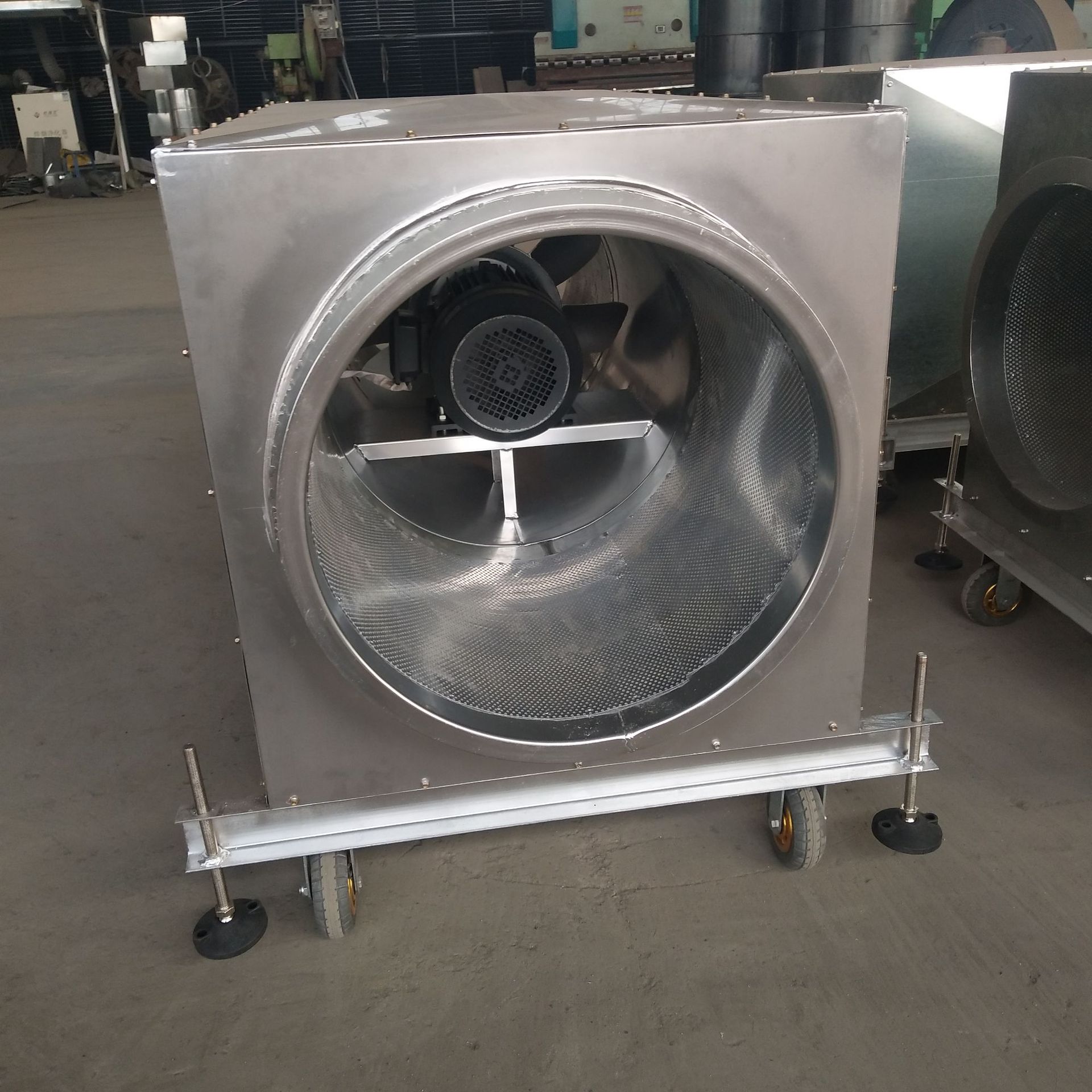 排烟型混流风机箱