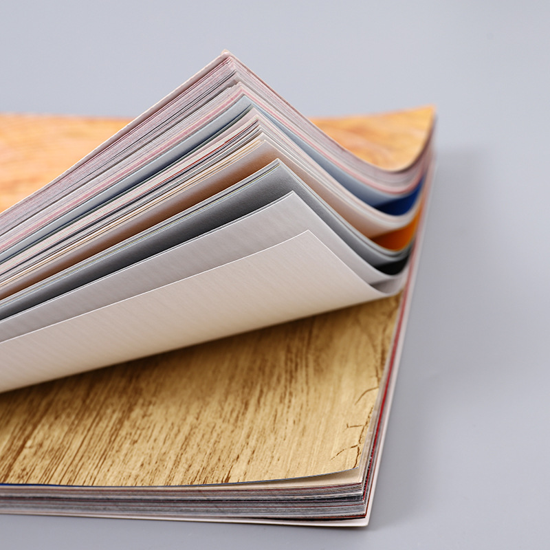 厂家直供墙布料色卡样品册 墙纸样板册 室内设计效果图样册可定制