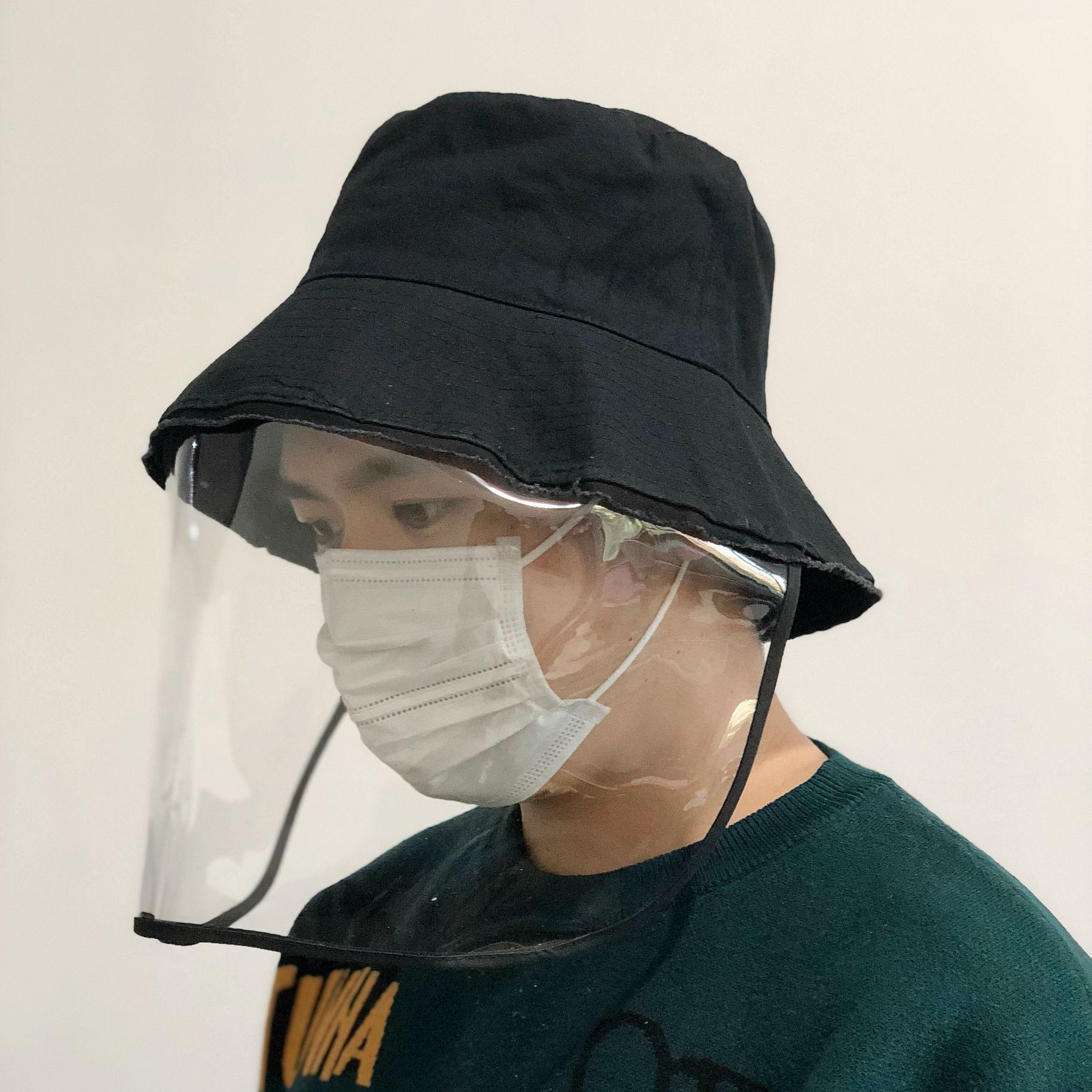 新款帽子_2020唾液飞沫帽子出行挡风防护帽隔离帽男女