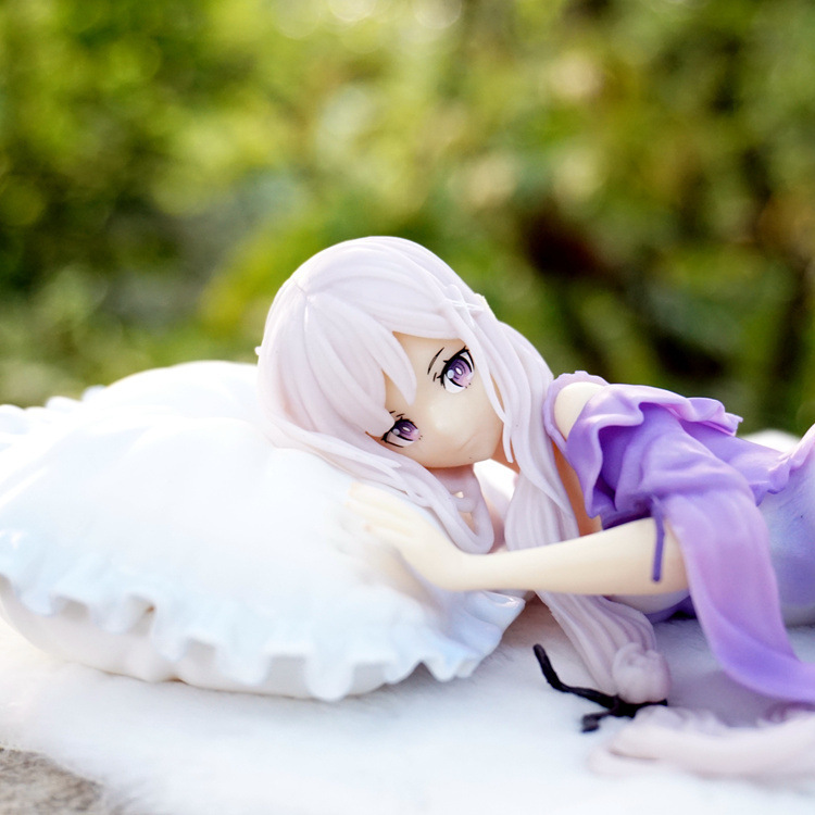 从零开始异世界生活 睡姿艾米莉娅 爱蜜莉雅 盒装 手办