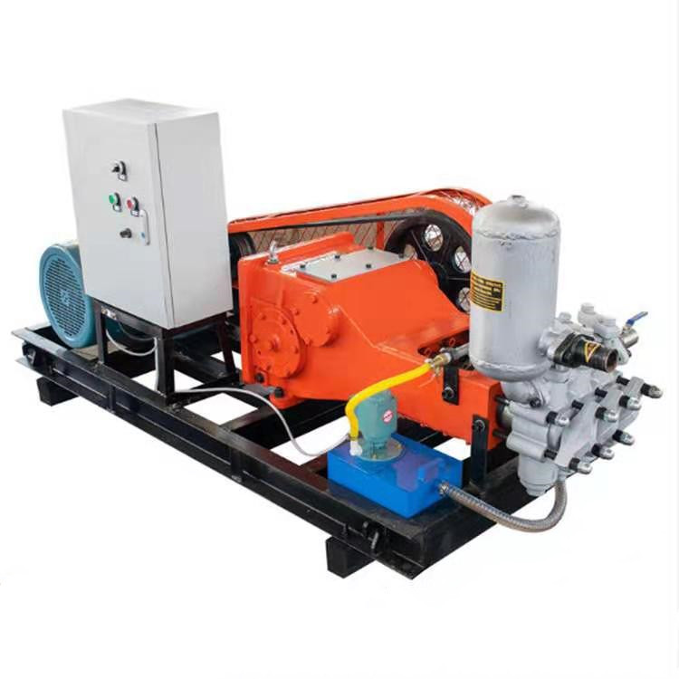 gpb-10变频三缸柱塞泵卧式三缸注浆机高压变频柱塞泵