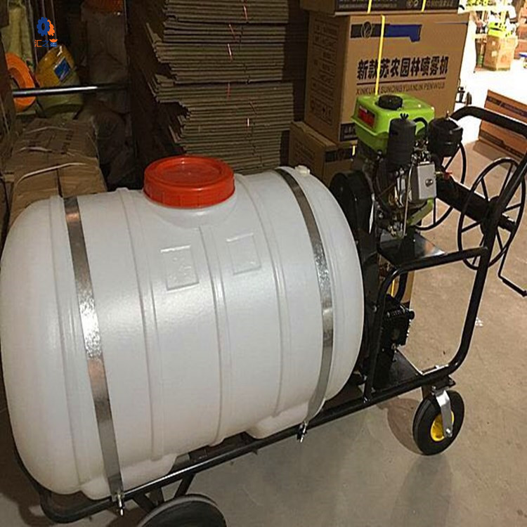 手推打药机100l160l手推式高压汽油打药机喷雾机园林果园农田用