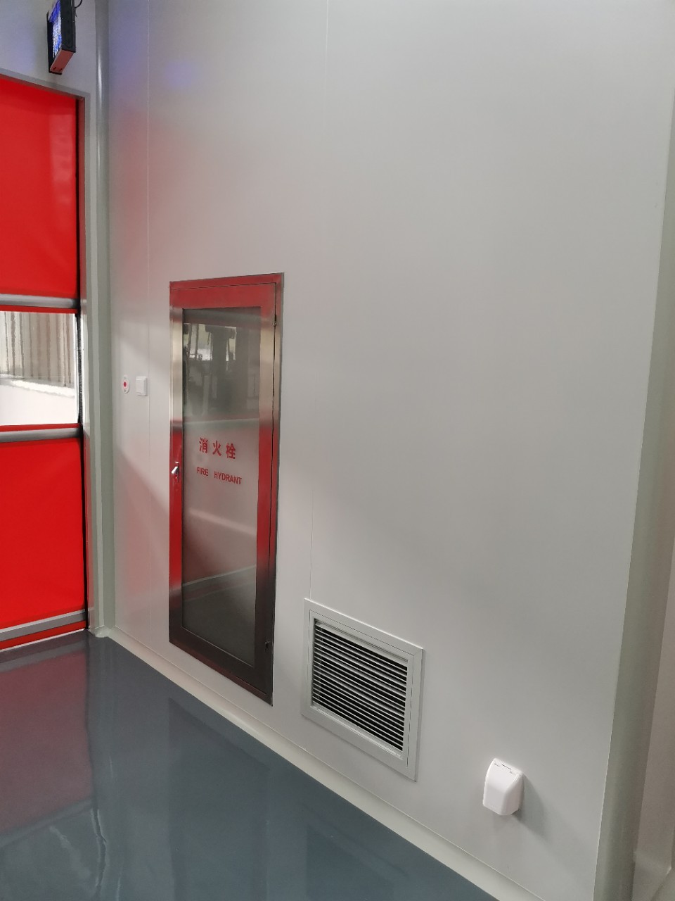 不锈钢消防箱,洁净室专用消防箱净化厂房专用消防箱嵌入式消防箱