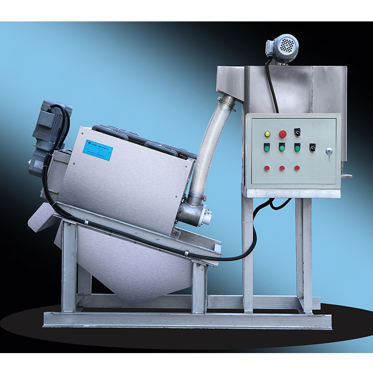 叠螺式污泥脱水机132型市政污水厂叠螺式污泥脱水压泥机厂家直供