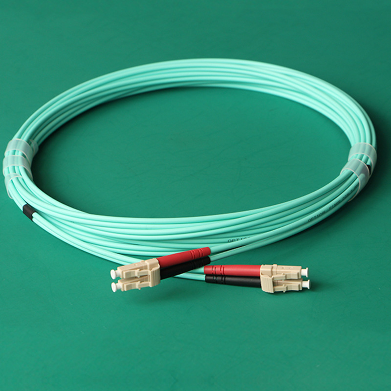 万兆多模双芯lclc3米光纤跳线om3光纤尾纤室内光缆机房布线光纤线