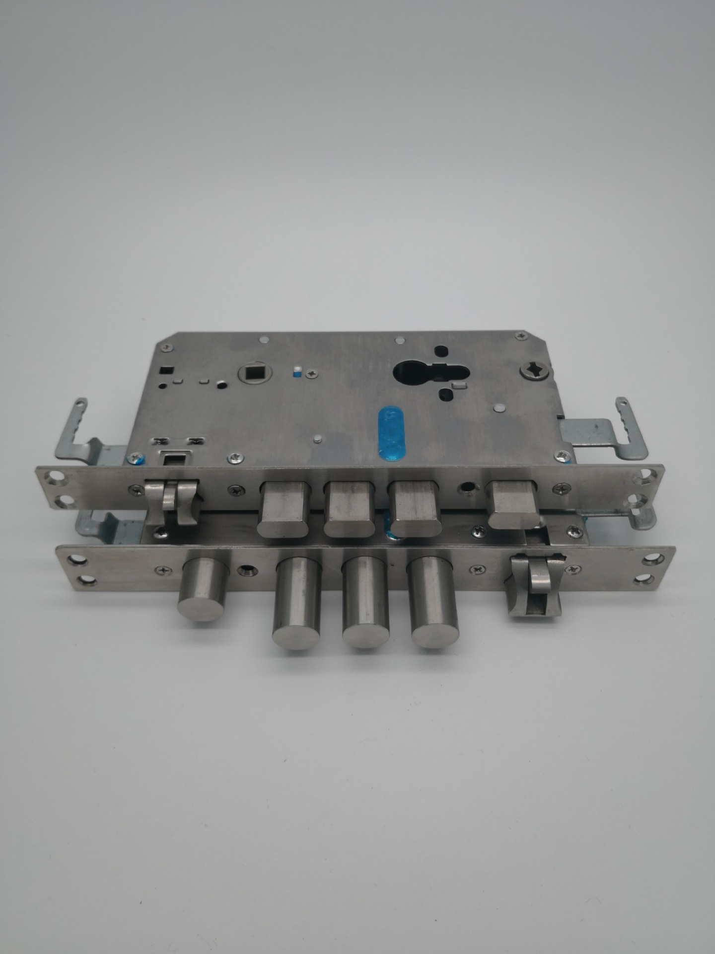 全自动锁防盗门锁体大圆头大圆柱自弹锁体双快双活锁体厂家直销