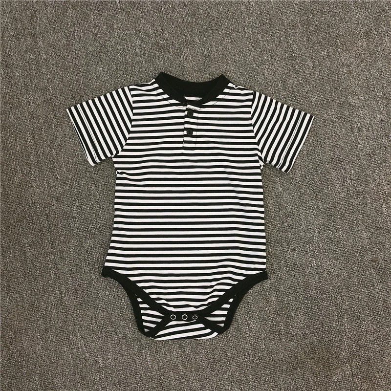 黑条纹包屁衣-阿里巴巴