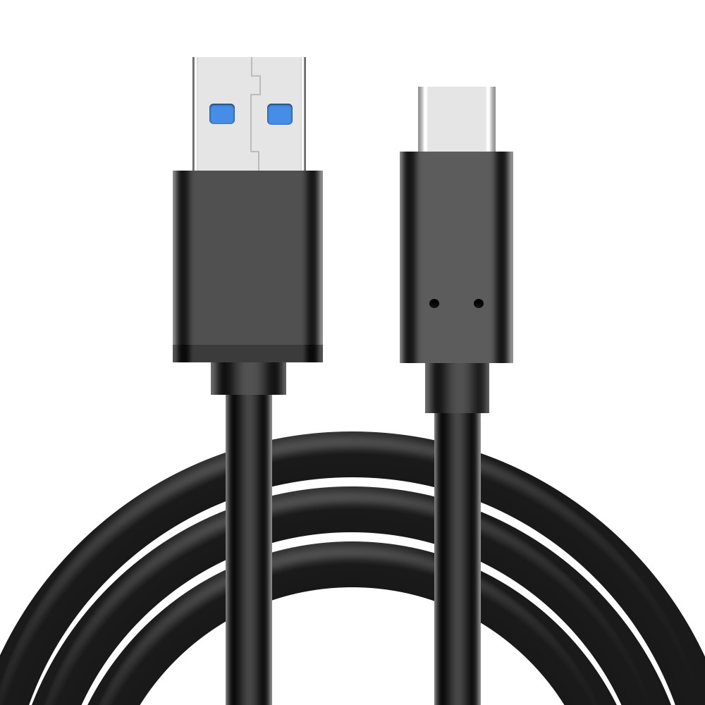 工厂现货3.0type-c数据线usb3.0转type-c快充线