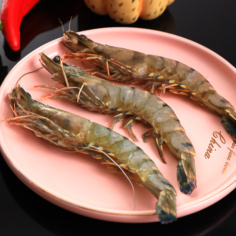 越南大草虾10头精选优质大草虾虾速冻虾 新鲜冷冻海鲜批发
