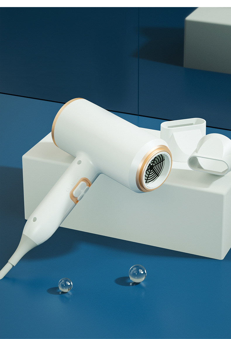 高颜值网红吹风机家用大功率负离子护发小风筒冷热风学生宿舍静音