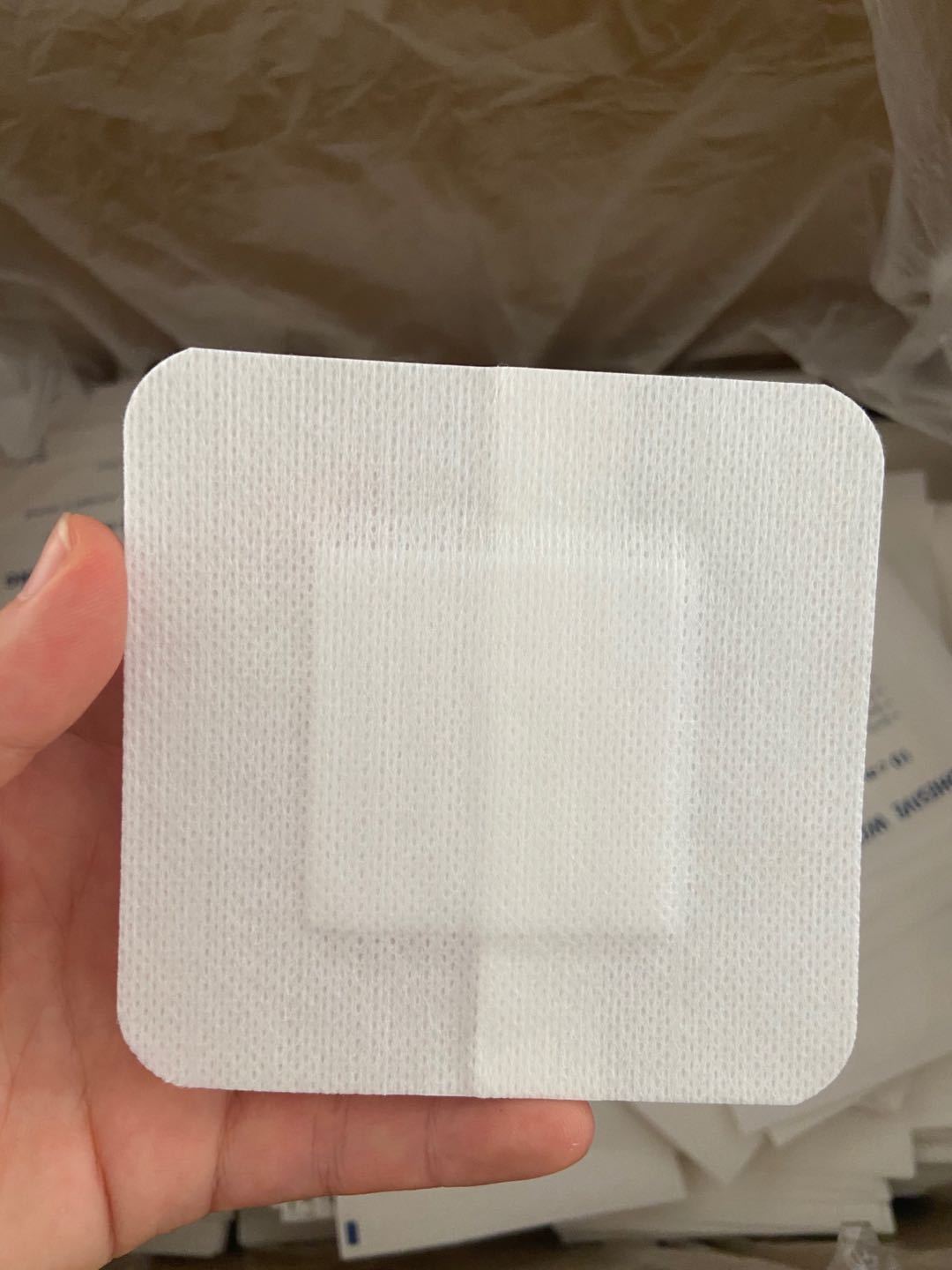 10*10创伤敷贴水刺布透气伤口外用辅料可定制出口