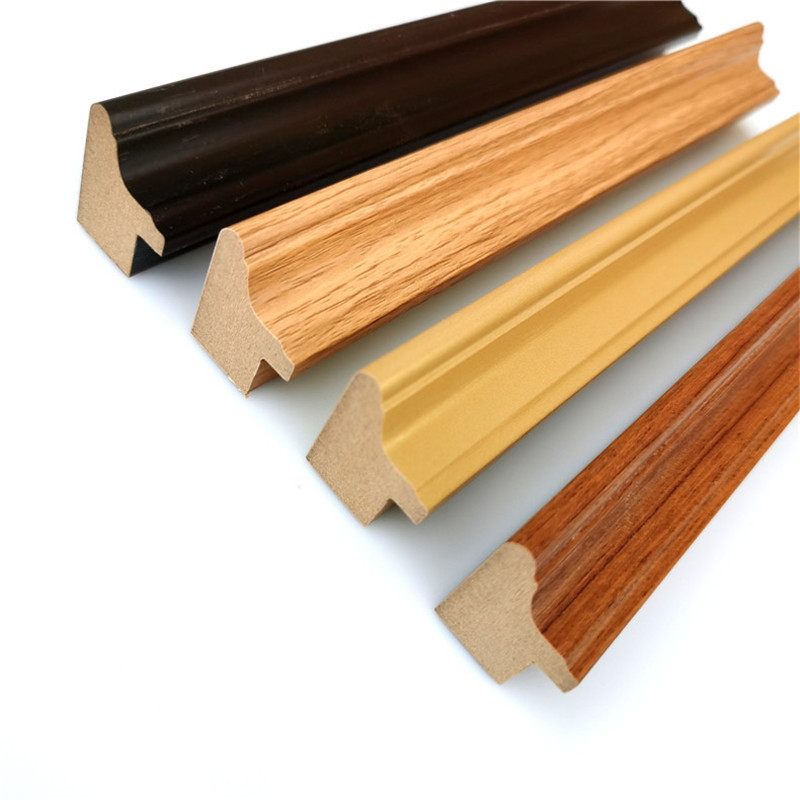 5万件木质l型画框线条木条批发实木装饰线条包覆贴纸框条diy木质相框