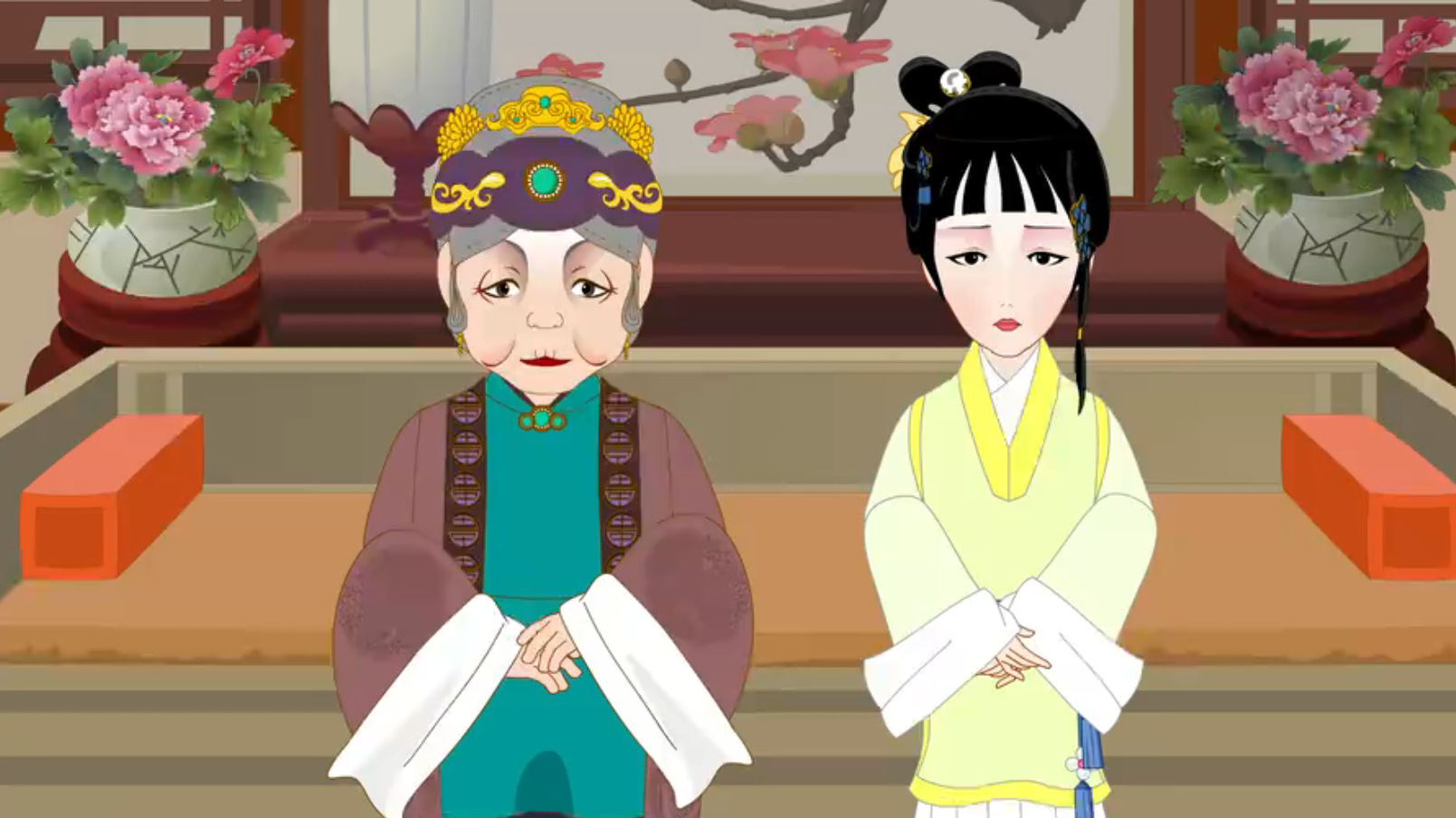 中国经典动画片红楼梦108集高清视频dvd儿童早教益智卡通光盘碟片