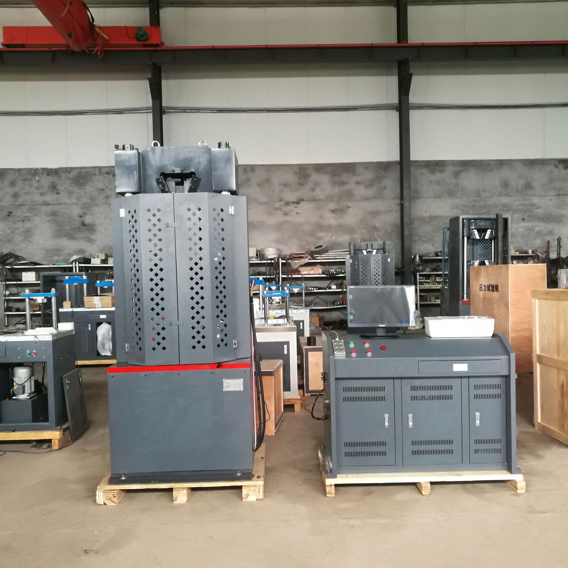 wew100knb型电液式万能材料试验机万能机