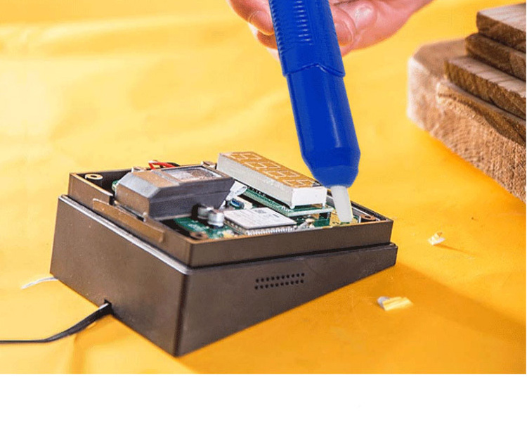 017强力吸锡器电烙铁拆焊吸嘴头自动回弹手动真空强吸锡泵焊锡枪