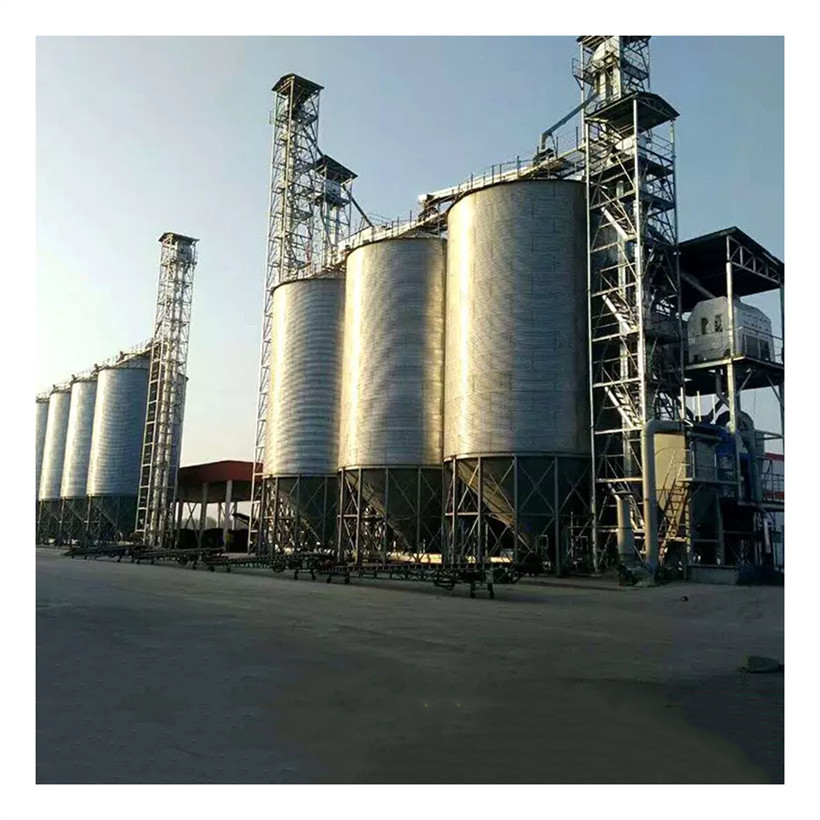 现货钢板仓 500吨粮仓价格 小麦立筒仓 玉米仓源头产地