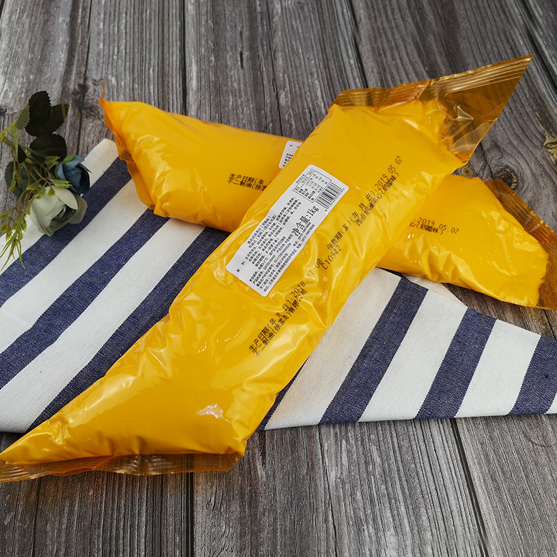 不二制油欧喜可丝达馅料1kg西点奶油夹心奶酪味原味酸奶味整箱6kg