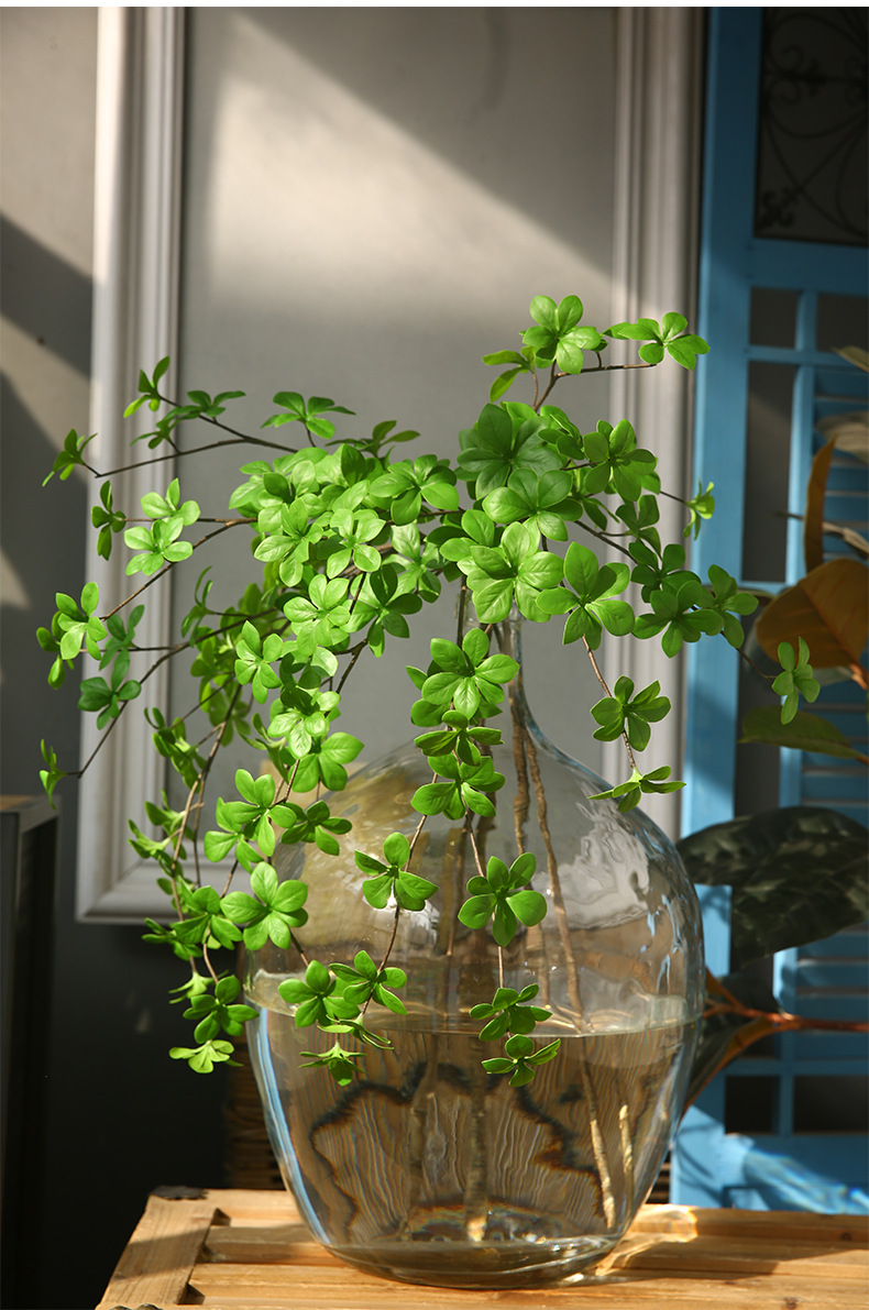 仿真植物日本吊钟绿叶绿植马醉木中式北欧日式礼物客厅家居装饰